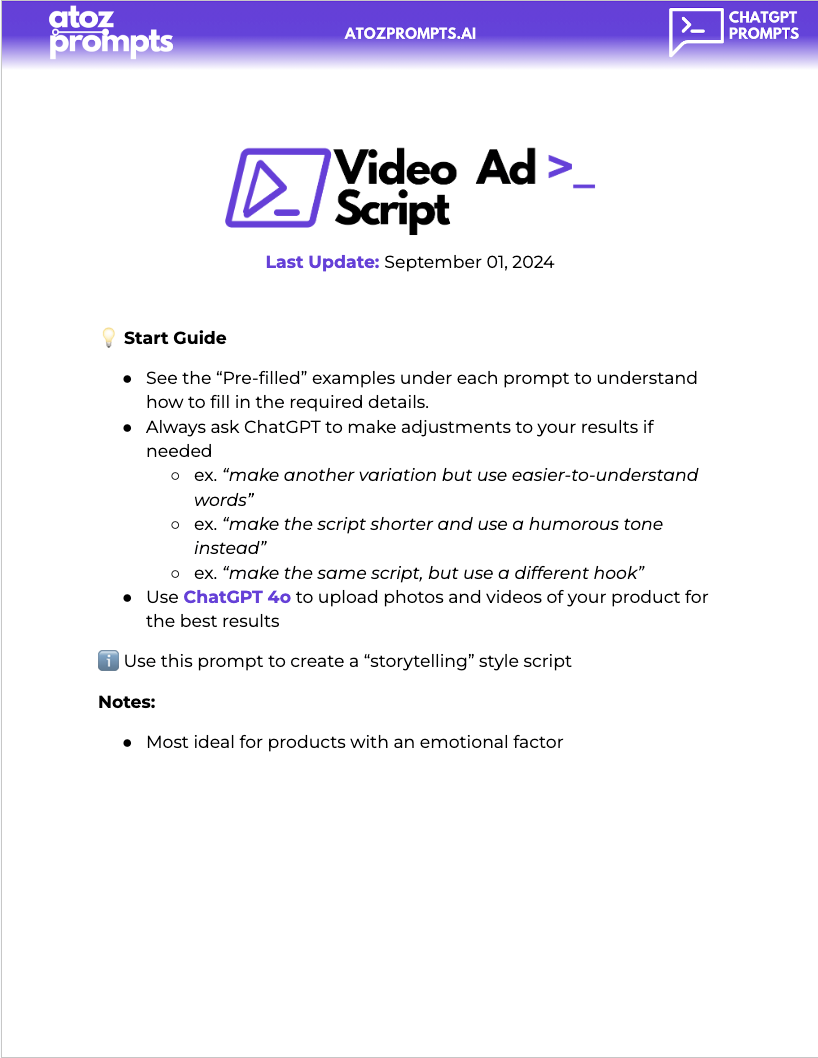 #1 Most Advanced eCom AI Prompts